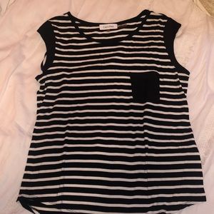 ⭐️✨3 for$20 ✨⭐️ Calvin Klein striped shirt size small